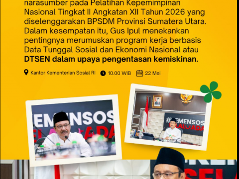 Menteri Sosial Saifullah Yusuf Perkuat Pelaksanaan Program Prioritas Presiden