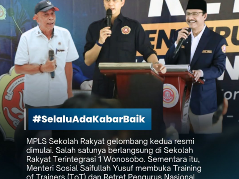 MPLS Sekolah Rakyat Gelombang Kedua Resmi Dimulai