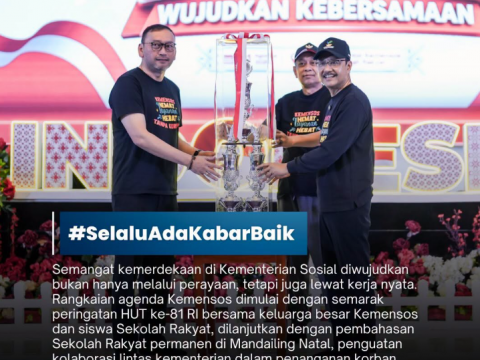 Kemerdekaan Wujudkan Kebersamaan