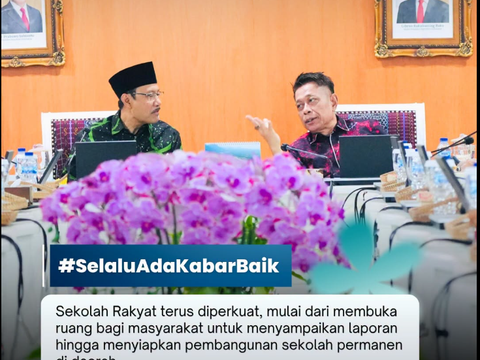 Sekolah Rakyat Terus Diperkuat